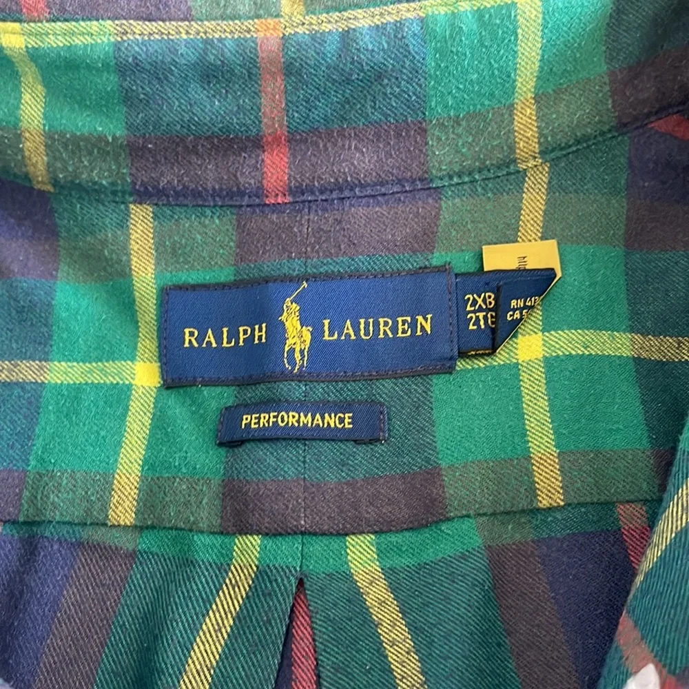 Ralph Lauren performance long sleeve button down shirt - Picture 2 of 3